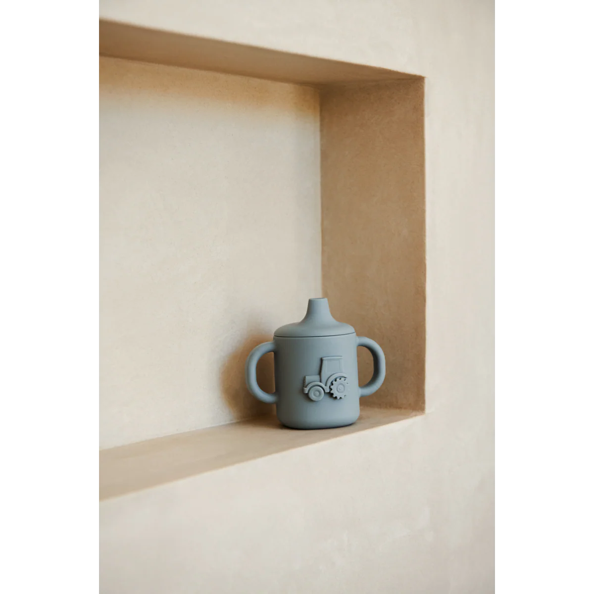 Amelio silicone sippy cup - Blue fog - Image 7
