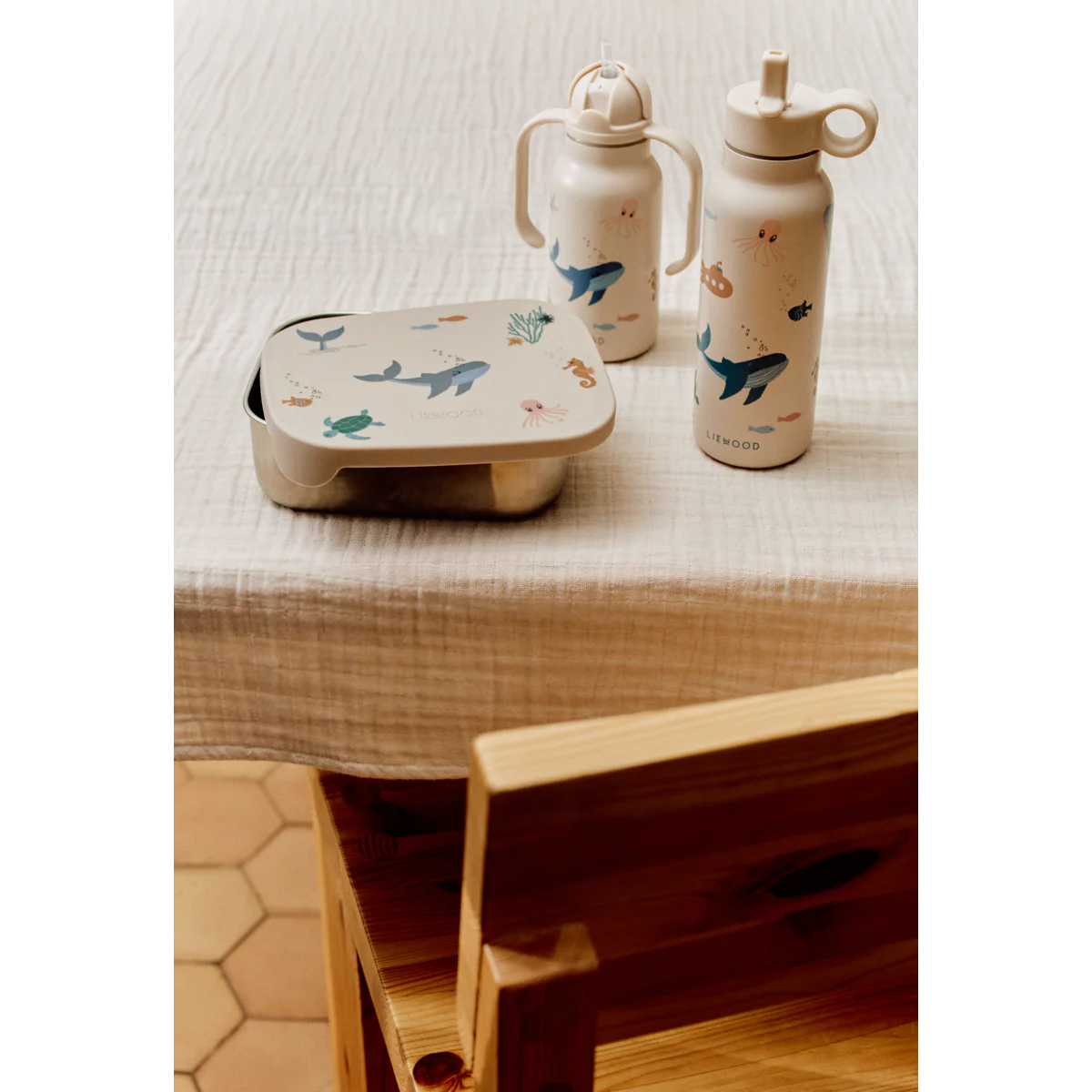 ARTHUR Steel Lunchbox - Sea creature / Sandy - Image 4