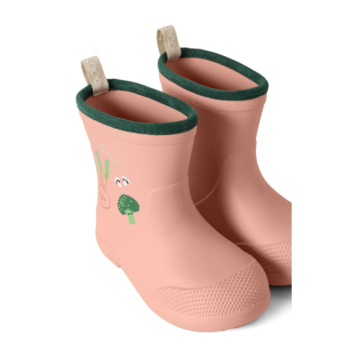 Aston Rain boots - Vegetable / Rose Blush - Image 4
