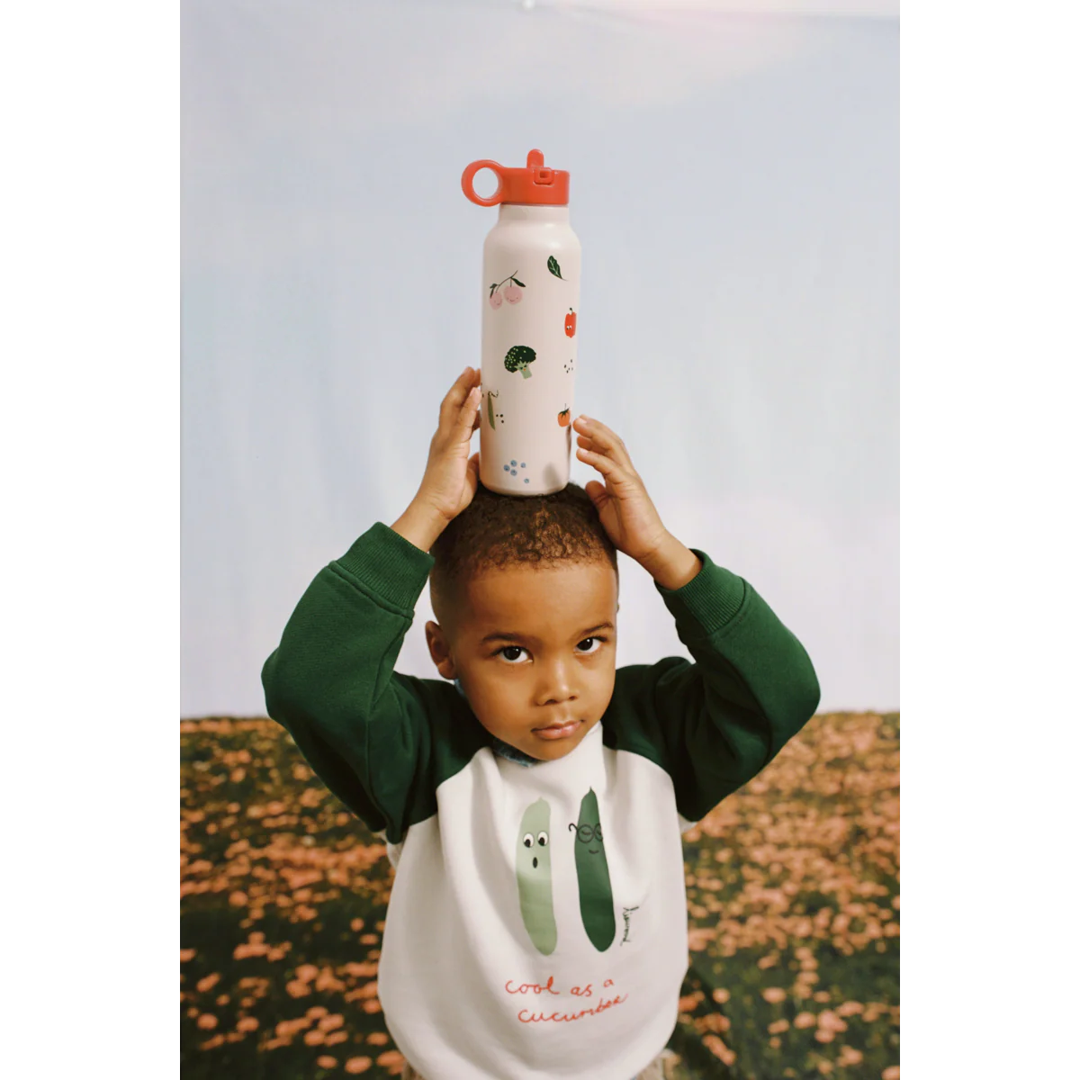 Aude Sweatshirt - Vegetable / Sandy - Image 4