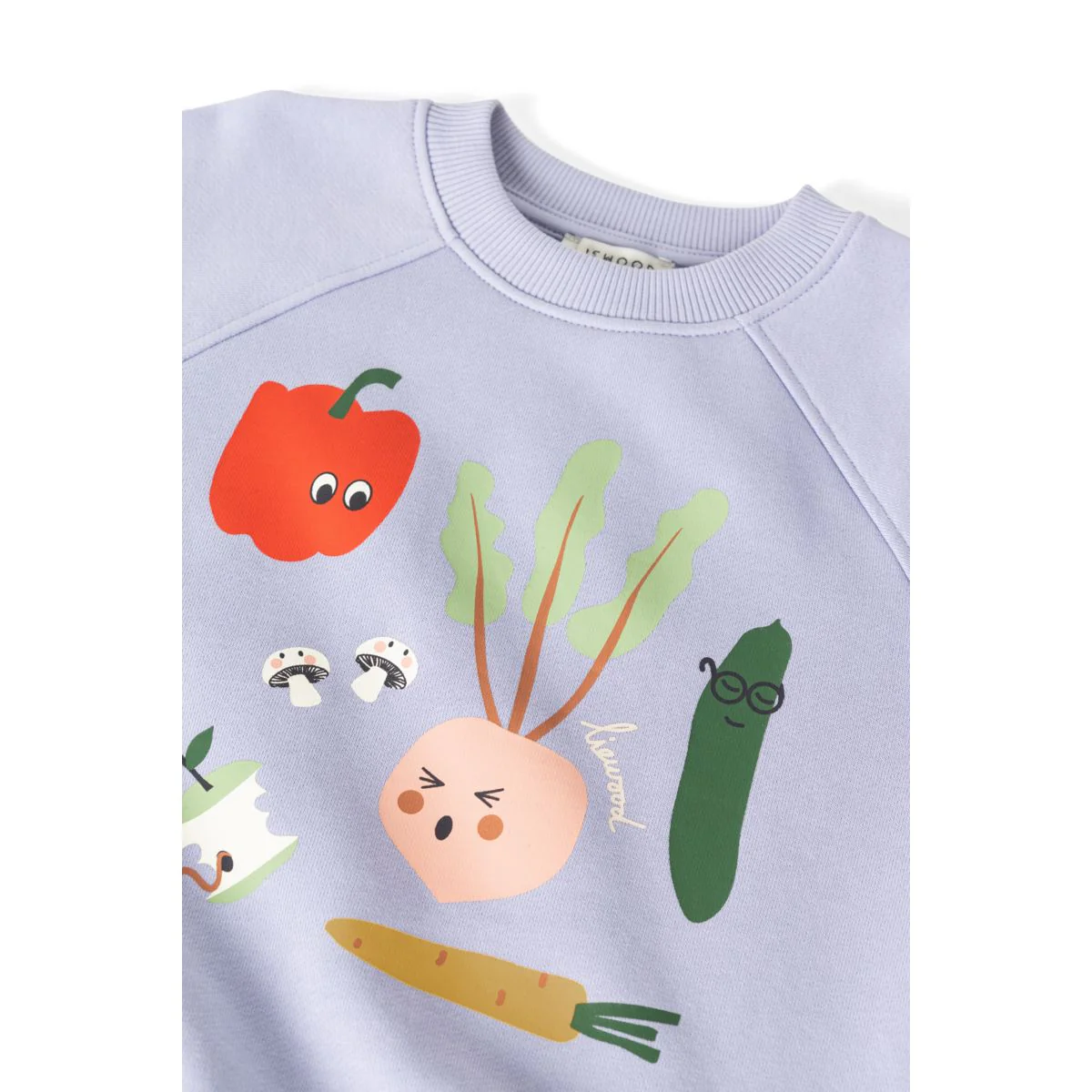 Aude Sweatshirt - Vegetable / Warm Lilac - Image 3