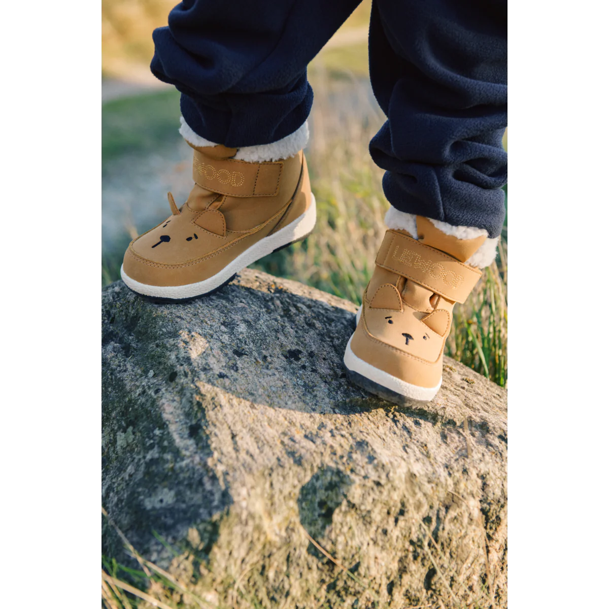 BARLEY Bear Winter Boot - Golden caramel - Image 6