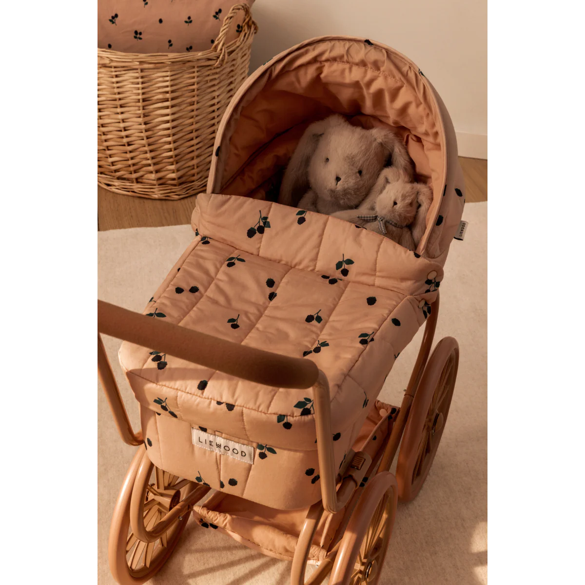 BERTO Mommy & Baby Rabbit Teddy - Mist - Image 3