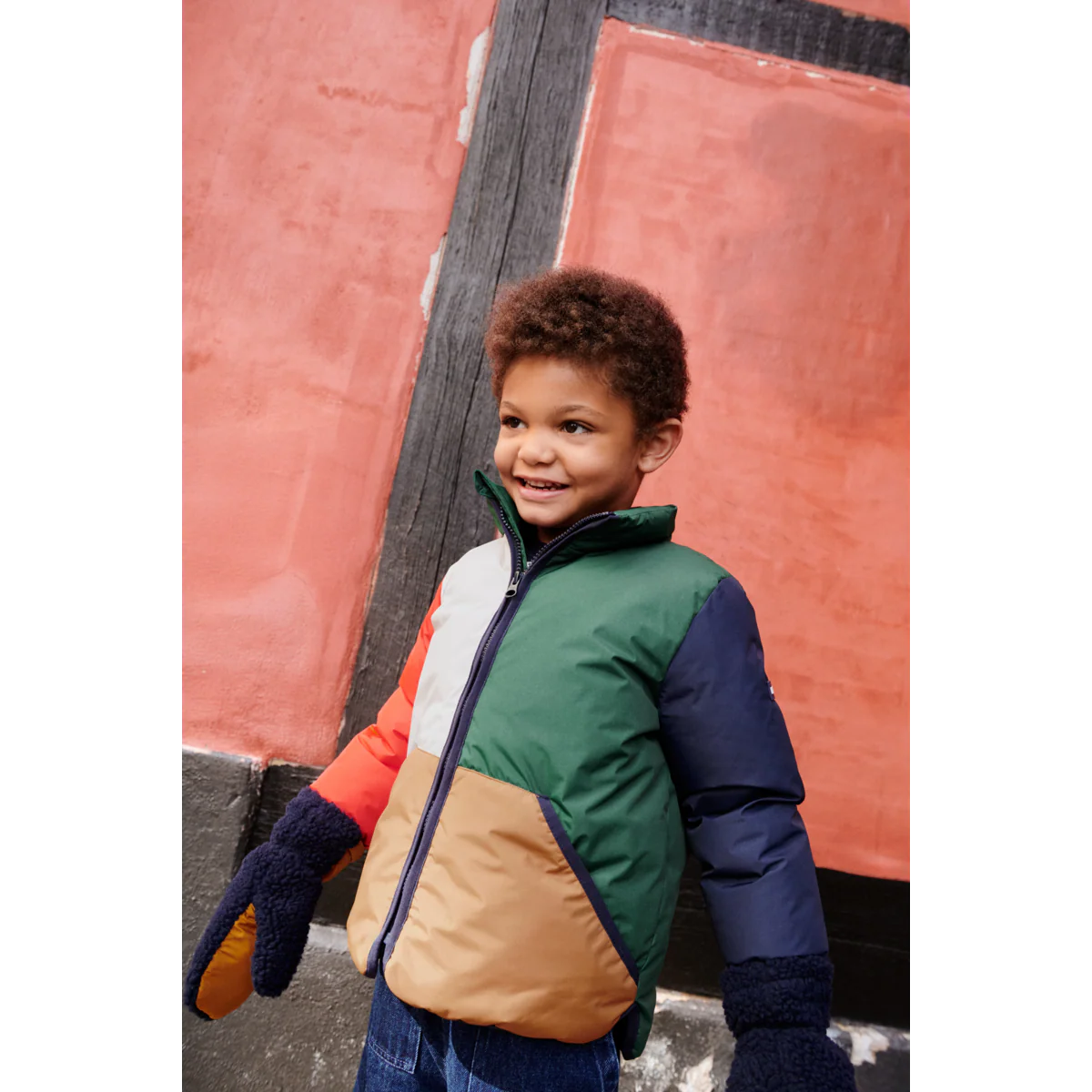 Brantley Jacket - Apple red multi mix - Image 7