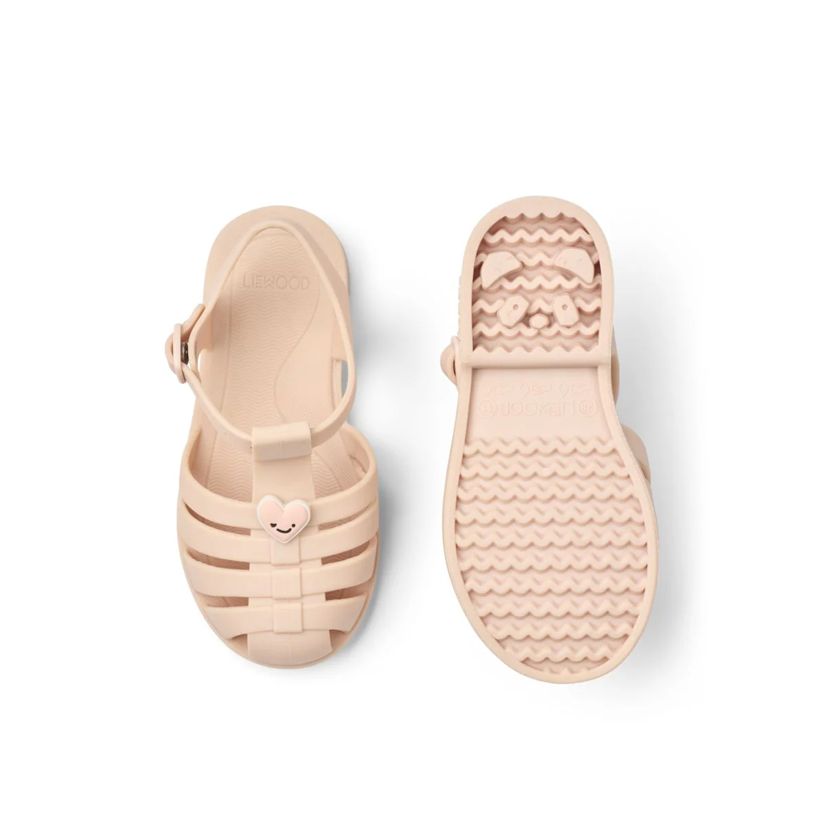 Bre Beach Sandals with Charms - Sweethearts / Sorbet rose - Image 2