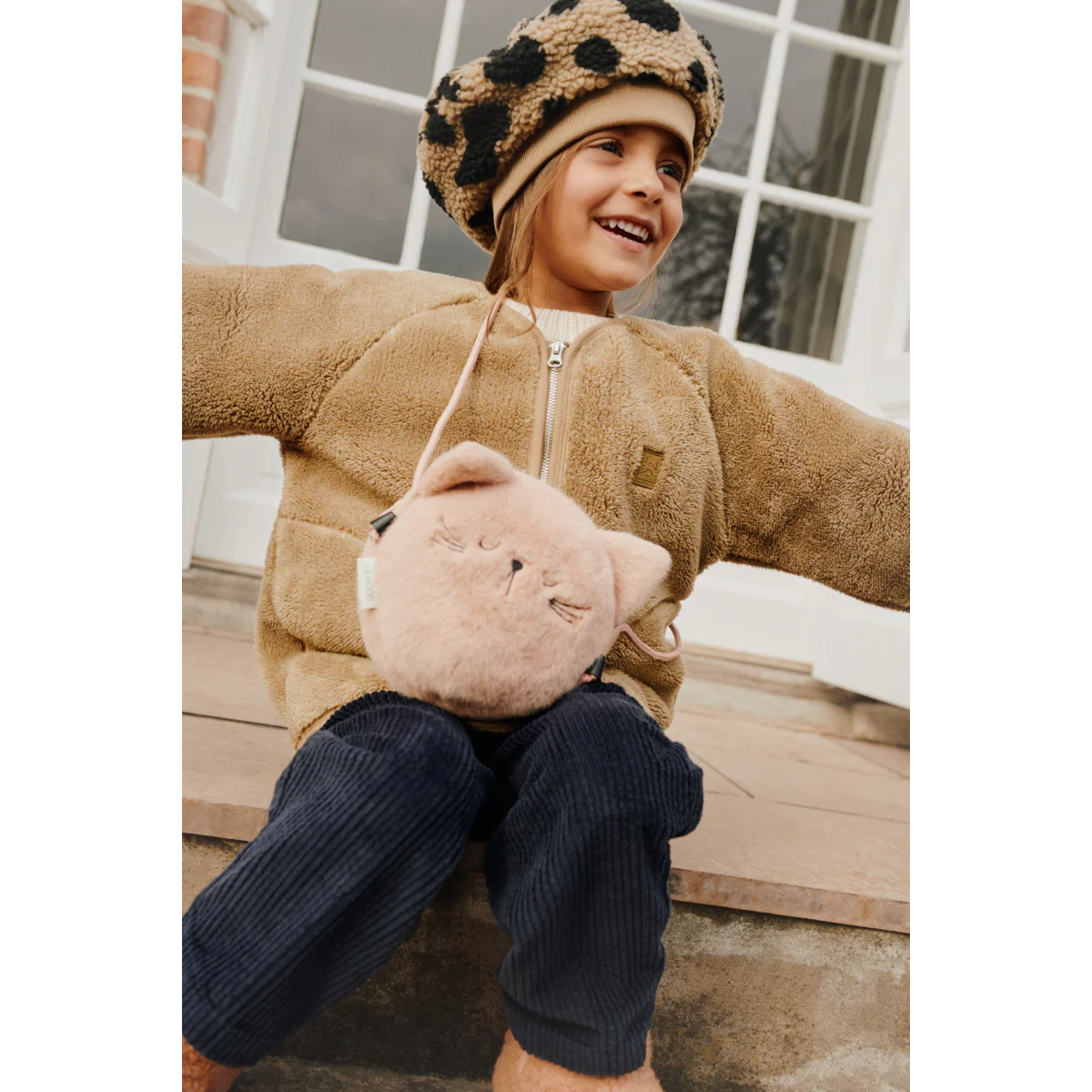 Calina Pile Jacket - Oat - Image 6
