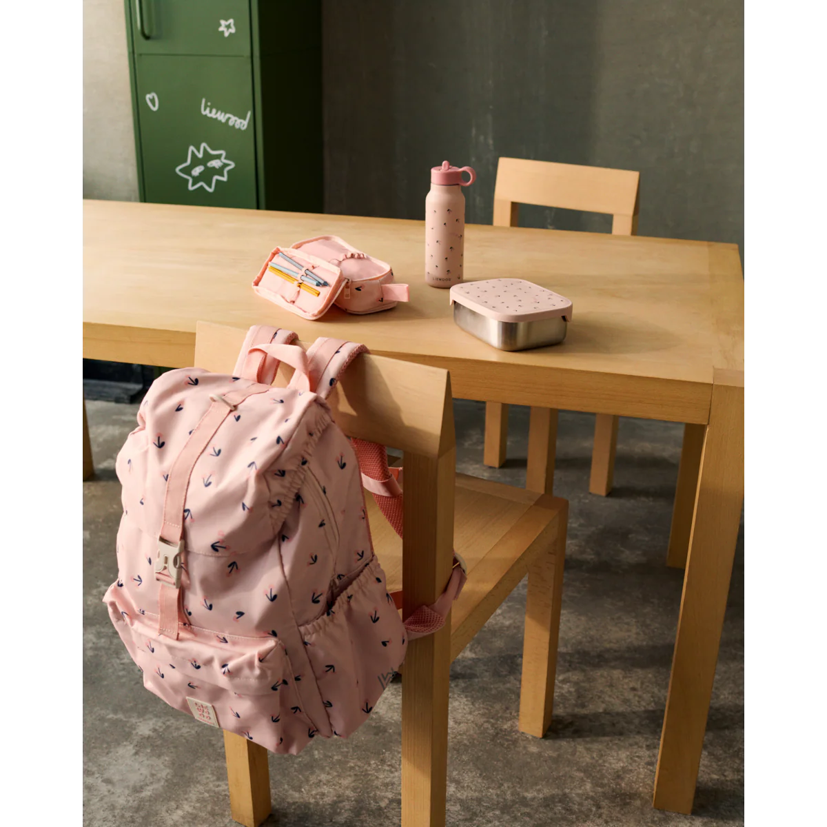 Cindy Pencil Case - Cherry heart / Rosey - Image 4