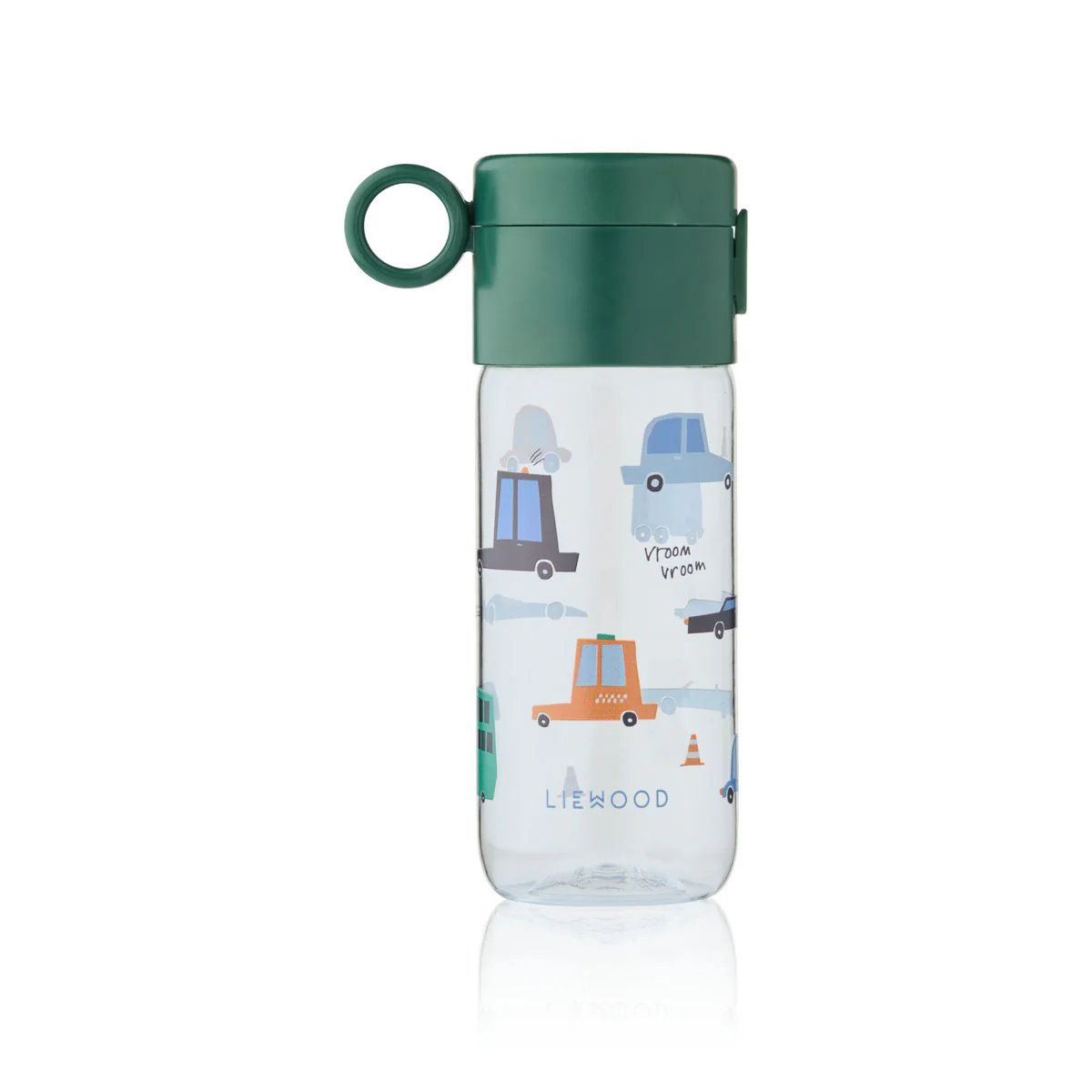 Clemence Tritan Bottle - Cars / Sandy