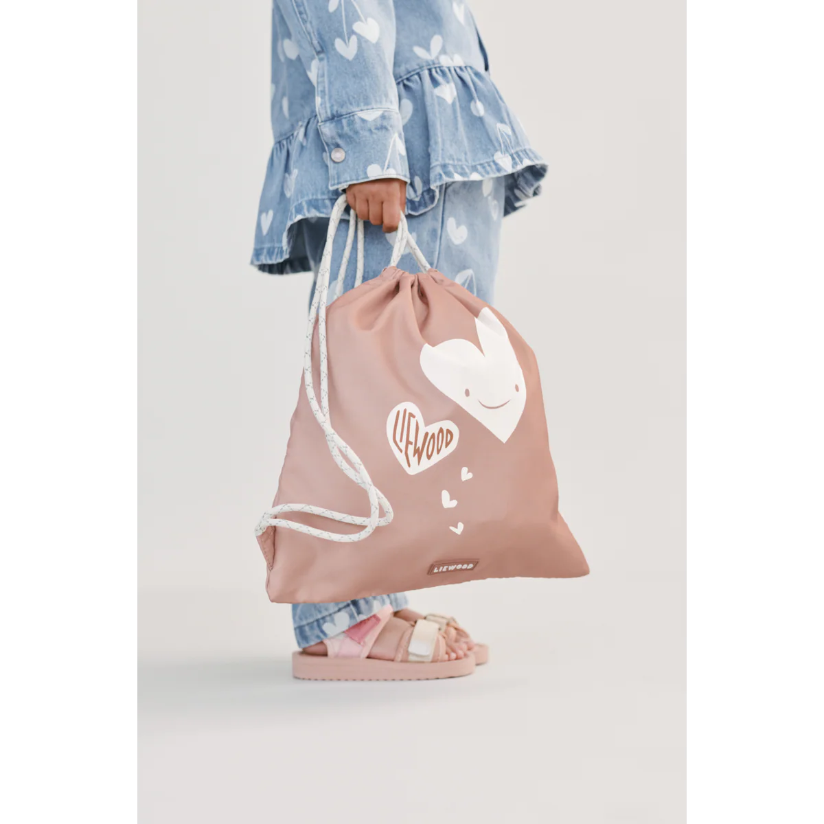 Danella Gym Bag - Hearts / Pale tuscany - Image 3
