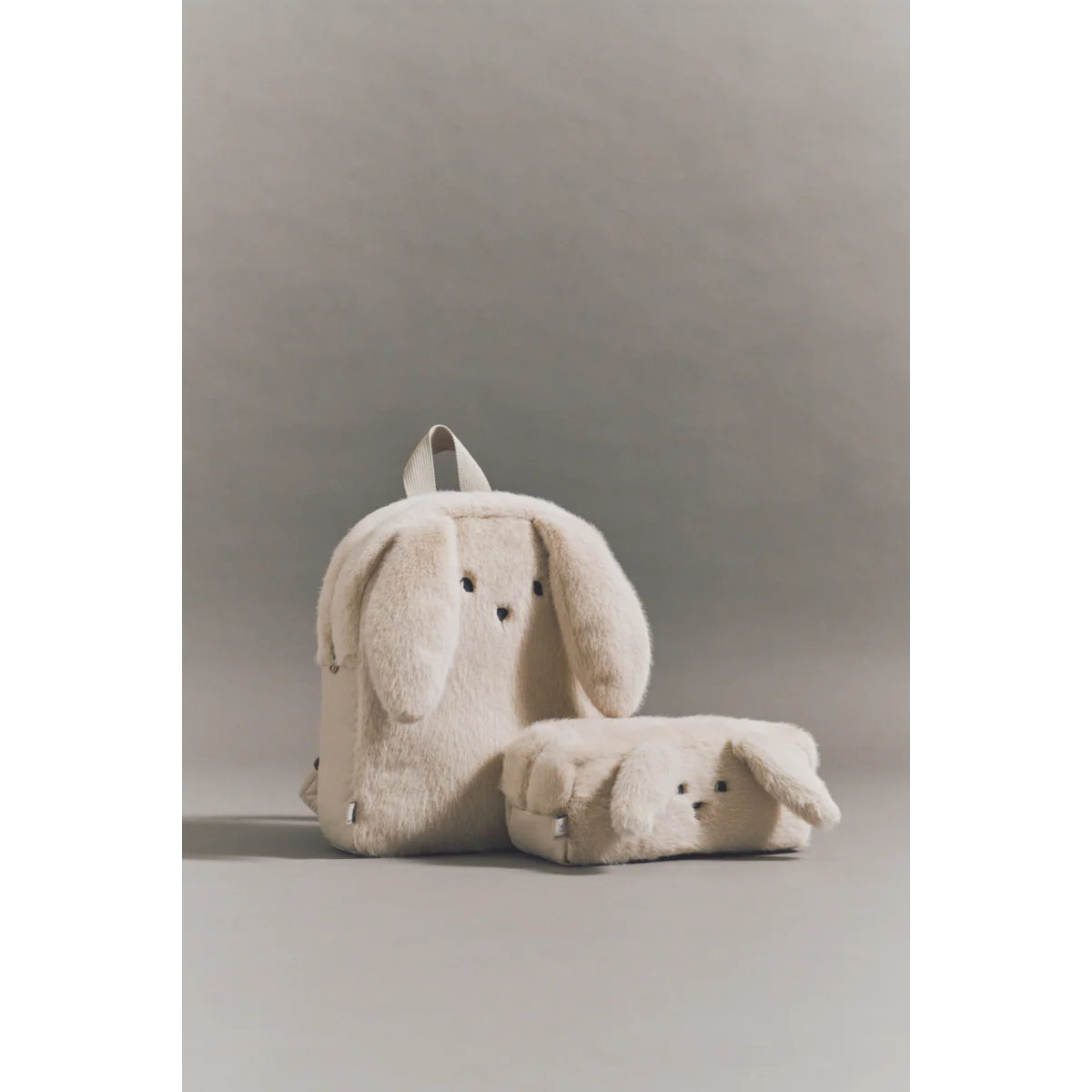 Denise Rabbit Plush Backpack - Mist - Image 7