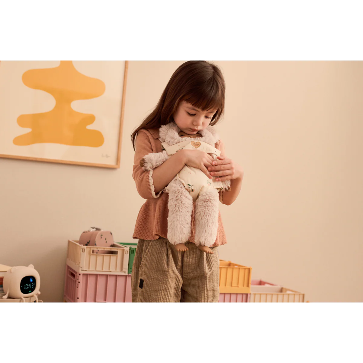 ELEANOR Doll Carrier - Mini Me Peach / Seashell - Image 2