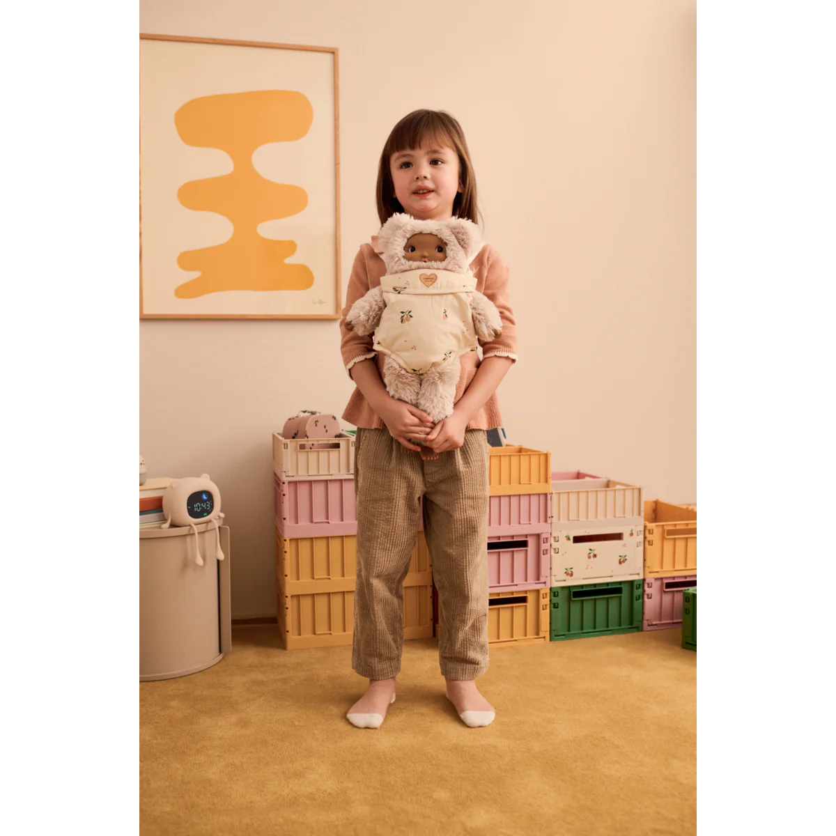 ELEANOR Doll Carrier - Mini Me Peach / Seashell - Image 3