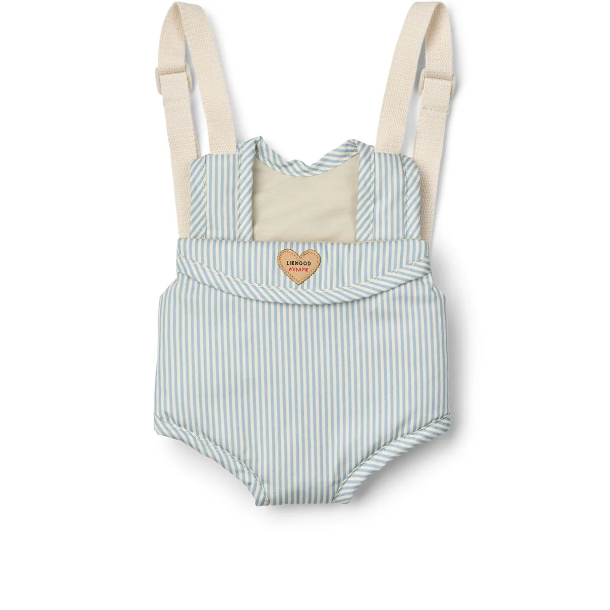 ELEANOR Doll Carrier - Y/D stripe Beach blue / creme de la creme