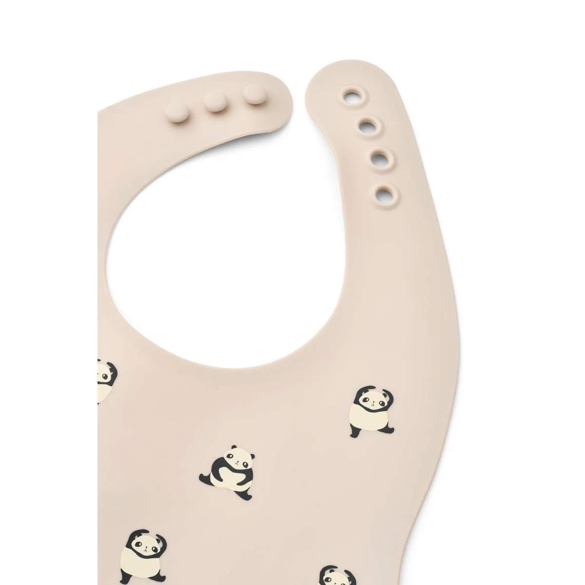 EMBER Printed Bib 2-pack - Panda / Sandy - Image 2