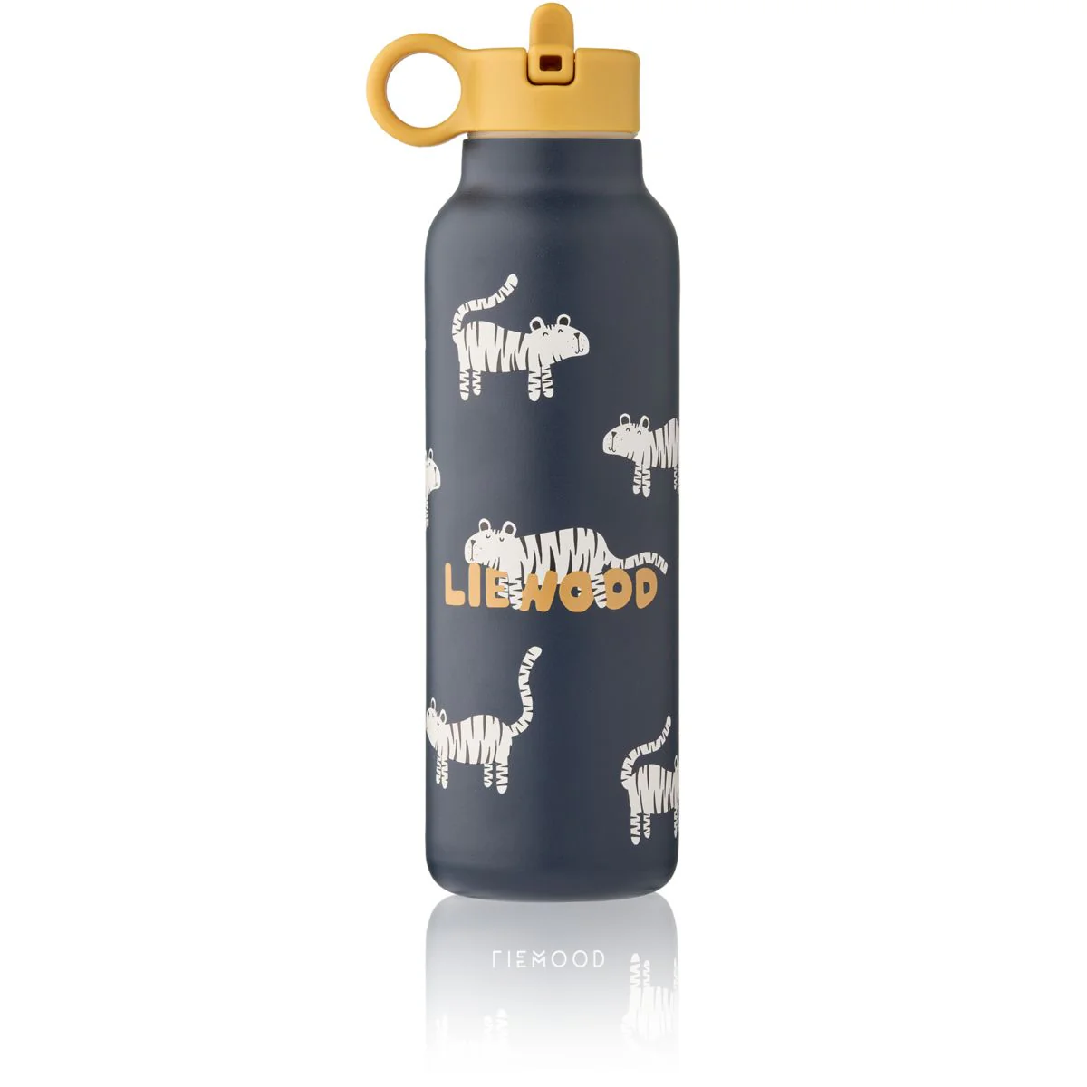 FALK Water Bottle 500 ml - Tiger / Classic navy