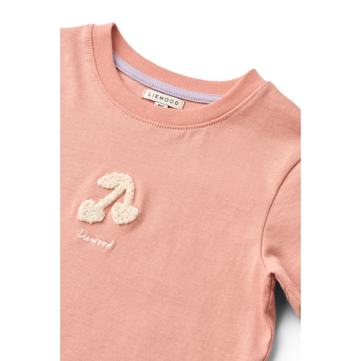 Francis Short-sleeve T-shirt - Cherry heart / Rose blush - Image 3