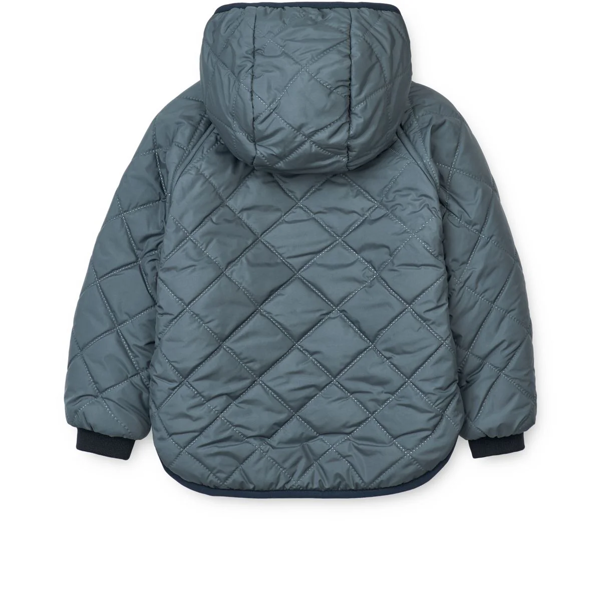 Jackson Reversible Jacket - Whale blue multi mix - Image 4