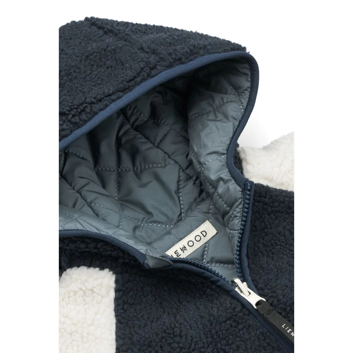 Jackson Reversible Jacket - Whale blue multi mix - Image 6