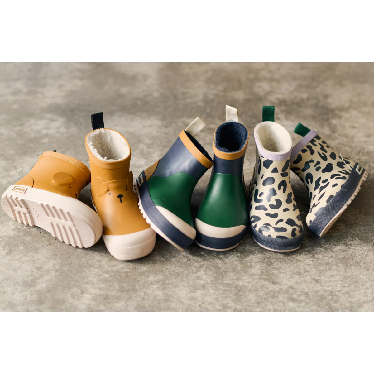 Jesse Thermo Rain boot - Classic navy multi mix - Image 7