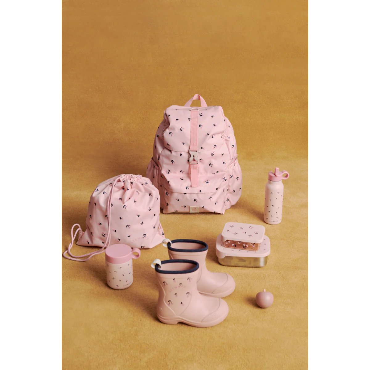 Johnny Backpack - Cherry heart / Rosey - Image 4