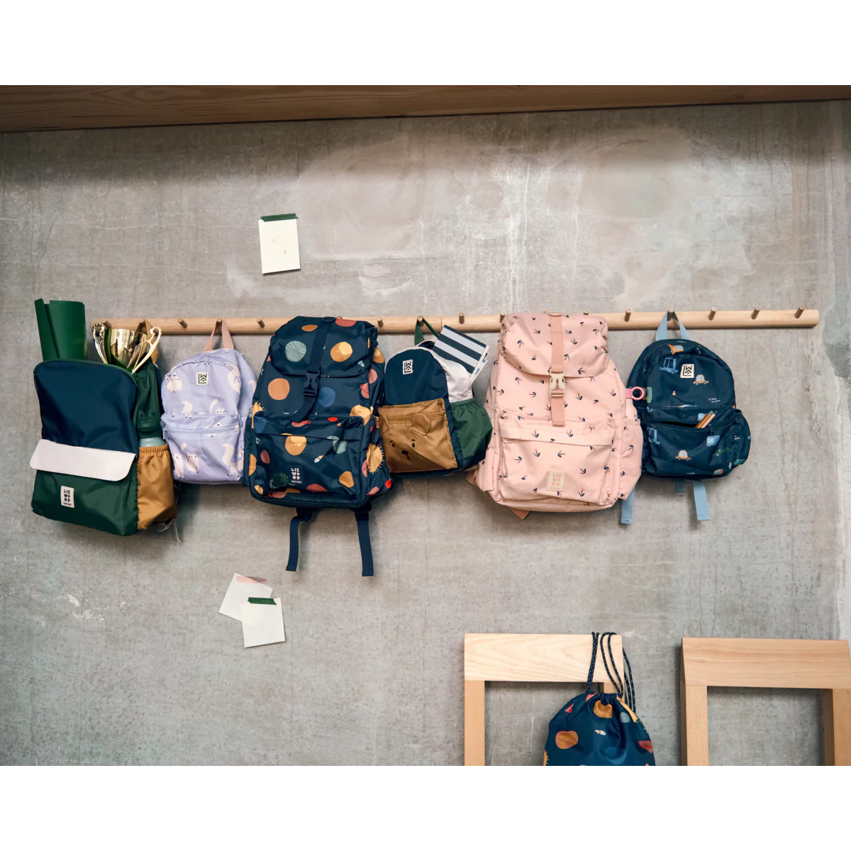 Johnny Backpack - Cherry heart / Rosey - Image 6