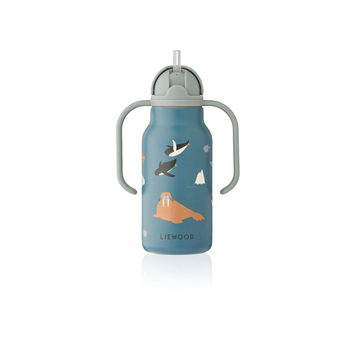 KIMMIE Steel Water Bottle 250 Ml - Arctic Sea / Ocean view - Image 3