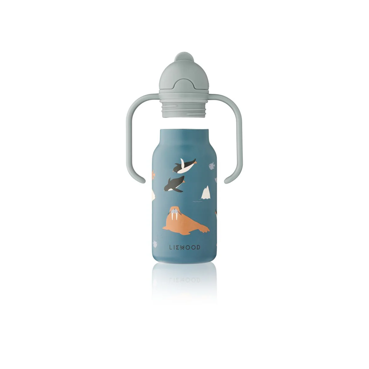 KIMMIE Steel Water Bottle 250 Ml - Arctic Sea / Ocean view - Image 4
