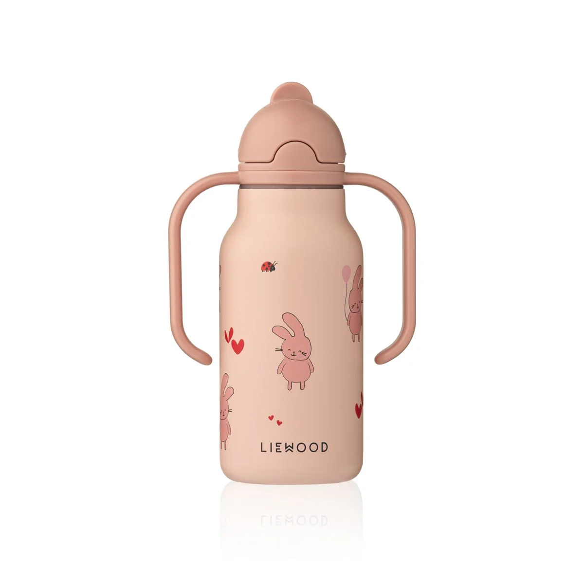 KIMMIE Steel Water Bottle 250 Ml - Wild child / Rosey