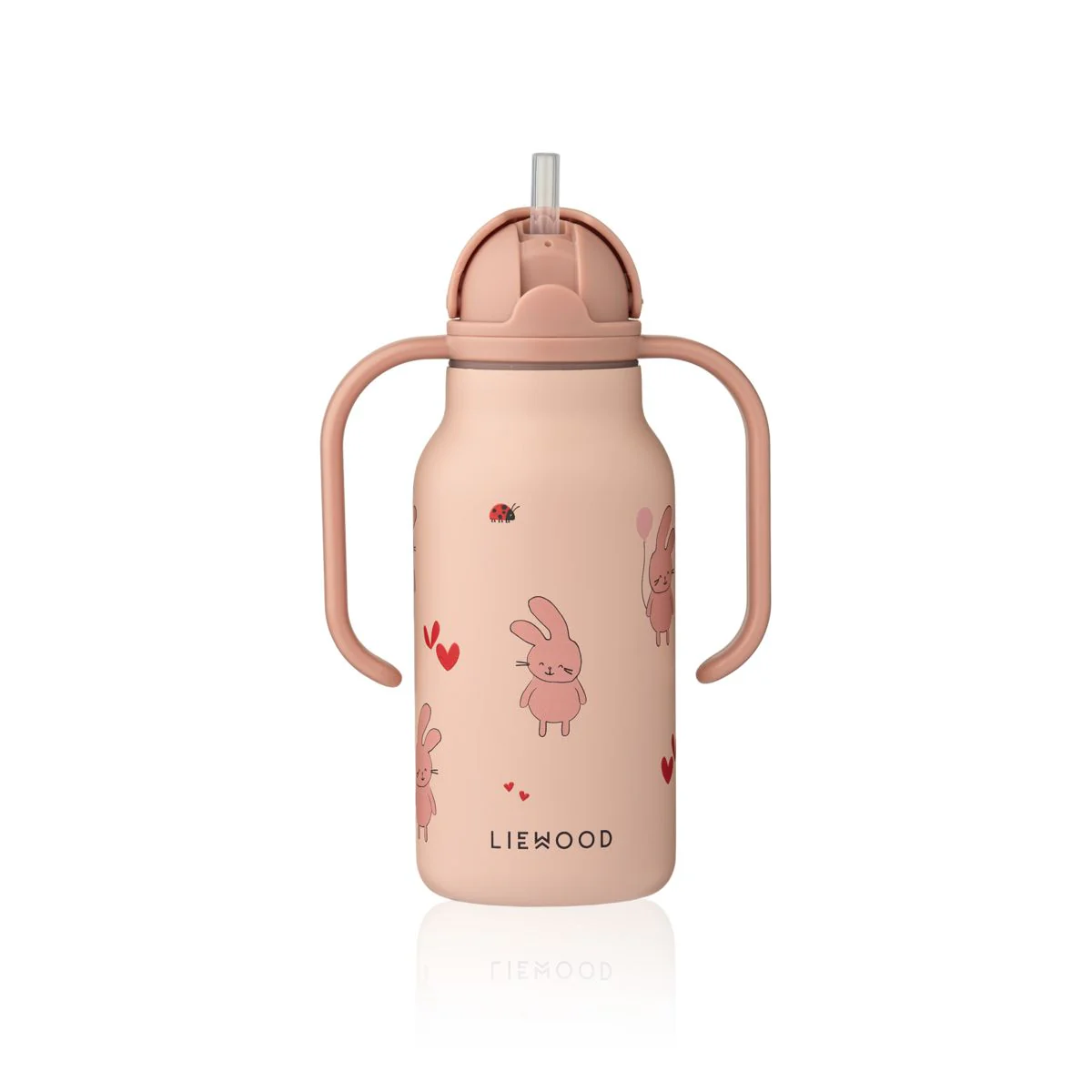 KIMMIE Steel Water Bottle 250 Ml - Wild child / Rosey - Image 2
