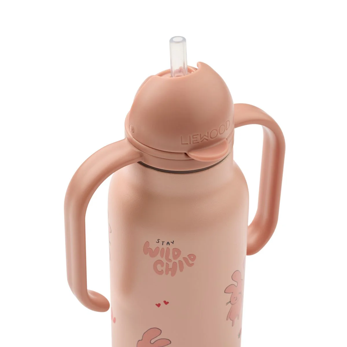 KIMMIE Steel Water Bottle 250 Ml - Wild child / Rosey - Image 3