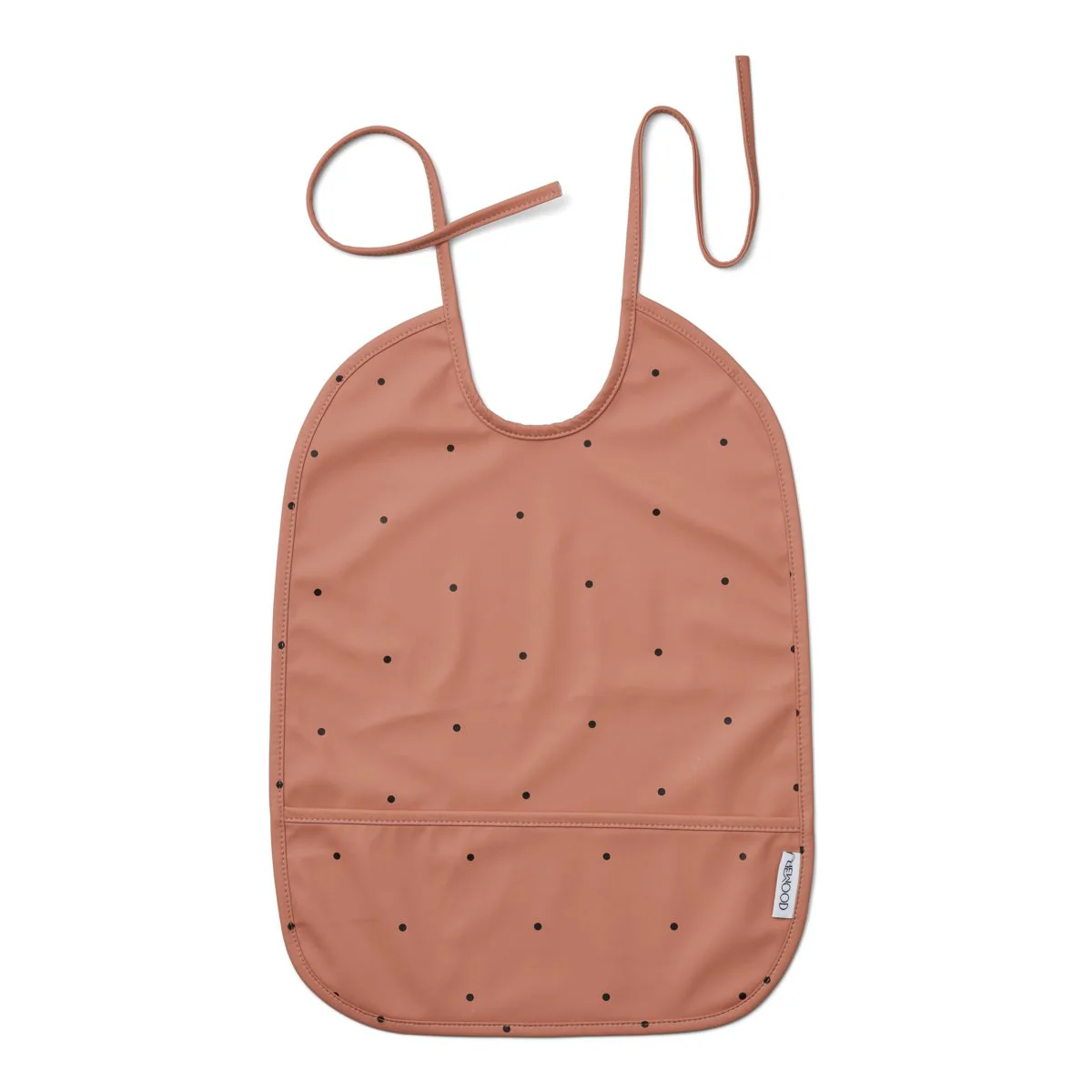 Lai Bib - Classic dot tuscany rose