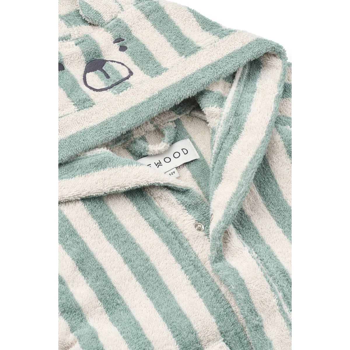 Lily Bathrobe - Peppermint / creme de la creme - Image 3