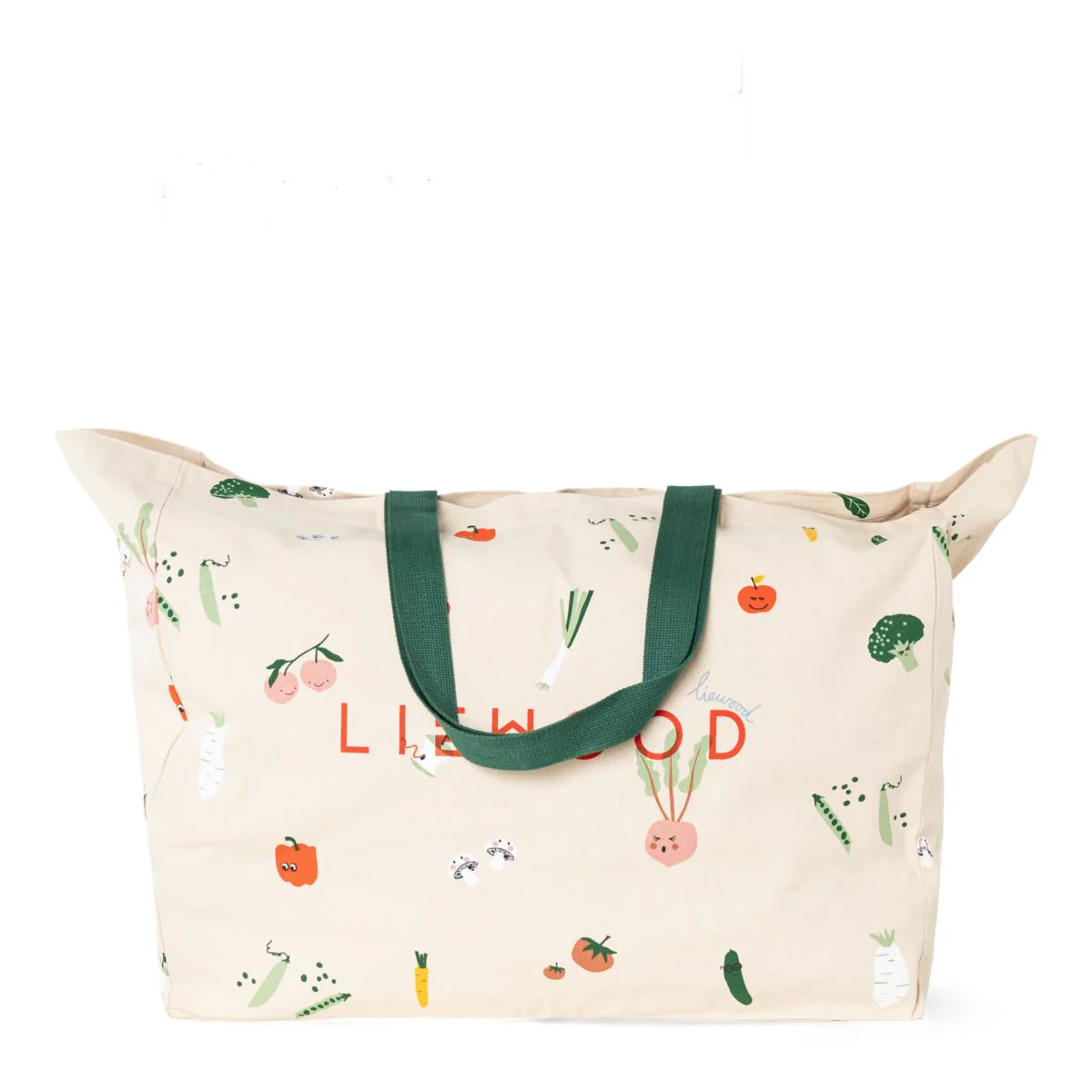 MAXI Tote Bag - Vegetable / Sandy