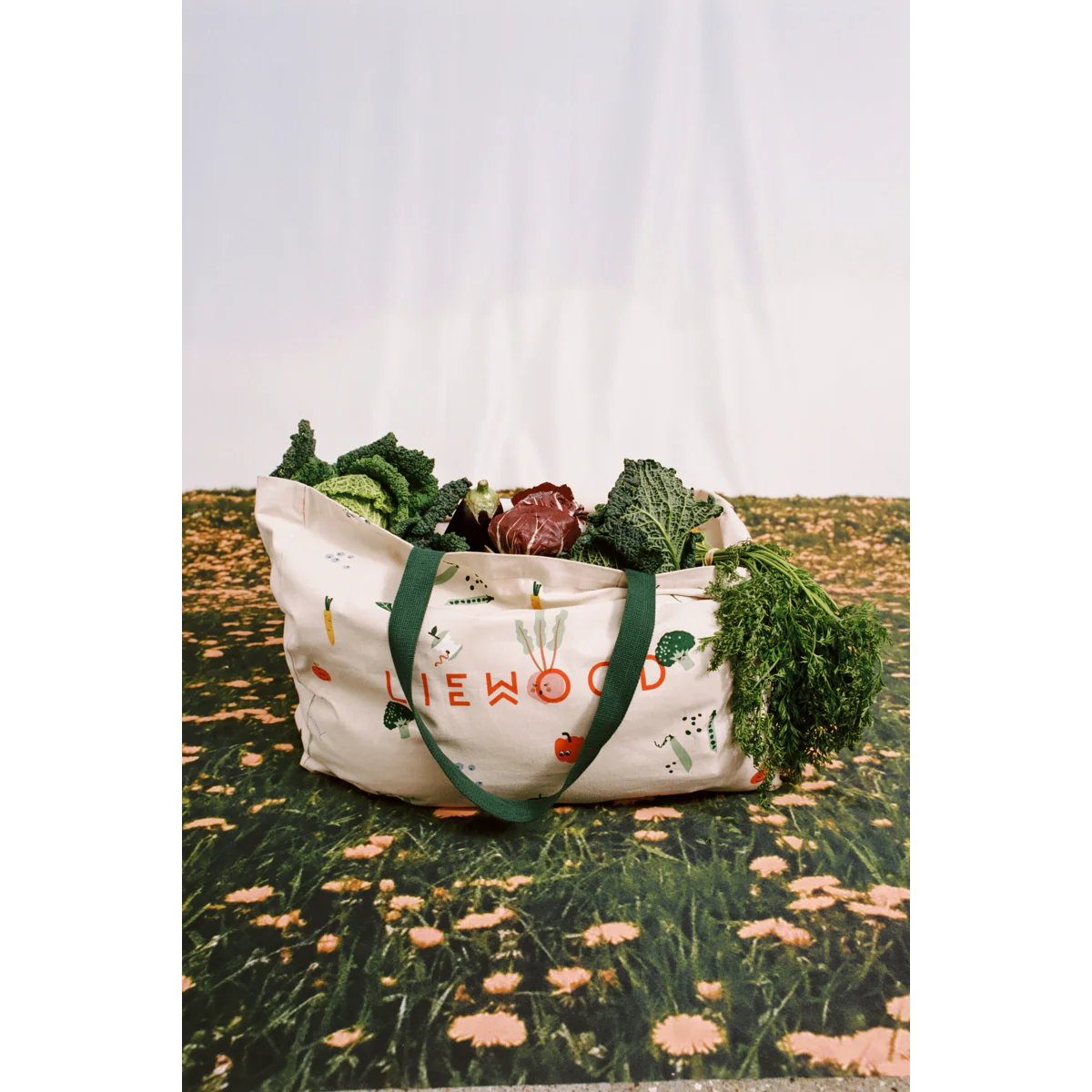 MAXI Tote Bag - Vegetable / Sandy - Image 3