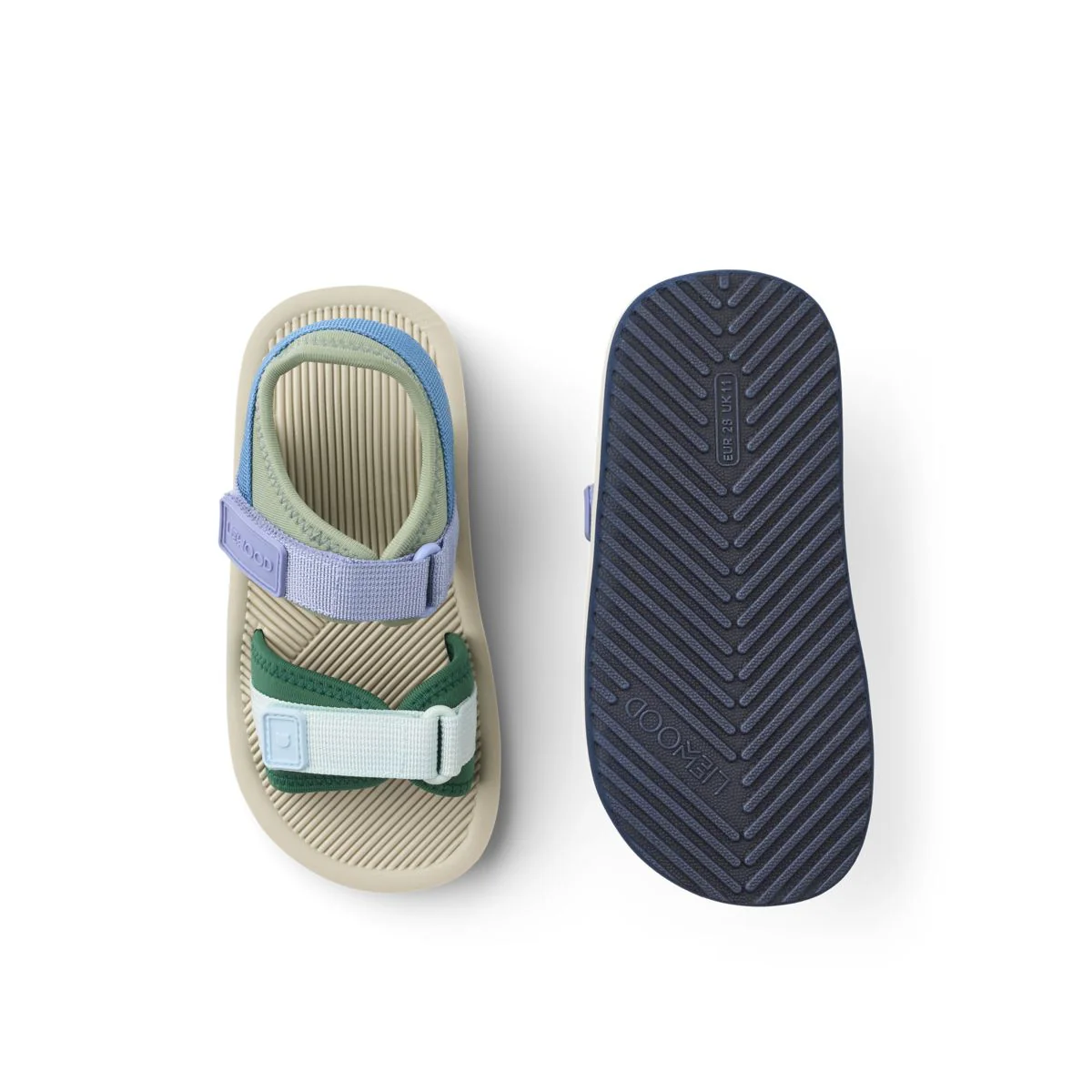 Monty strap Sandals - Peppermint multi mix - Image 2