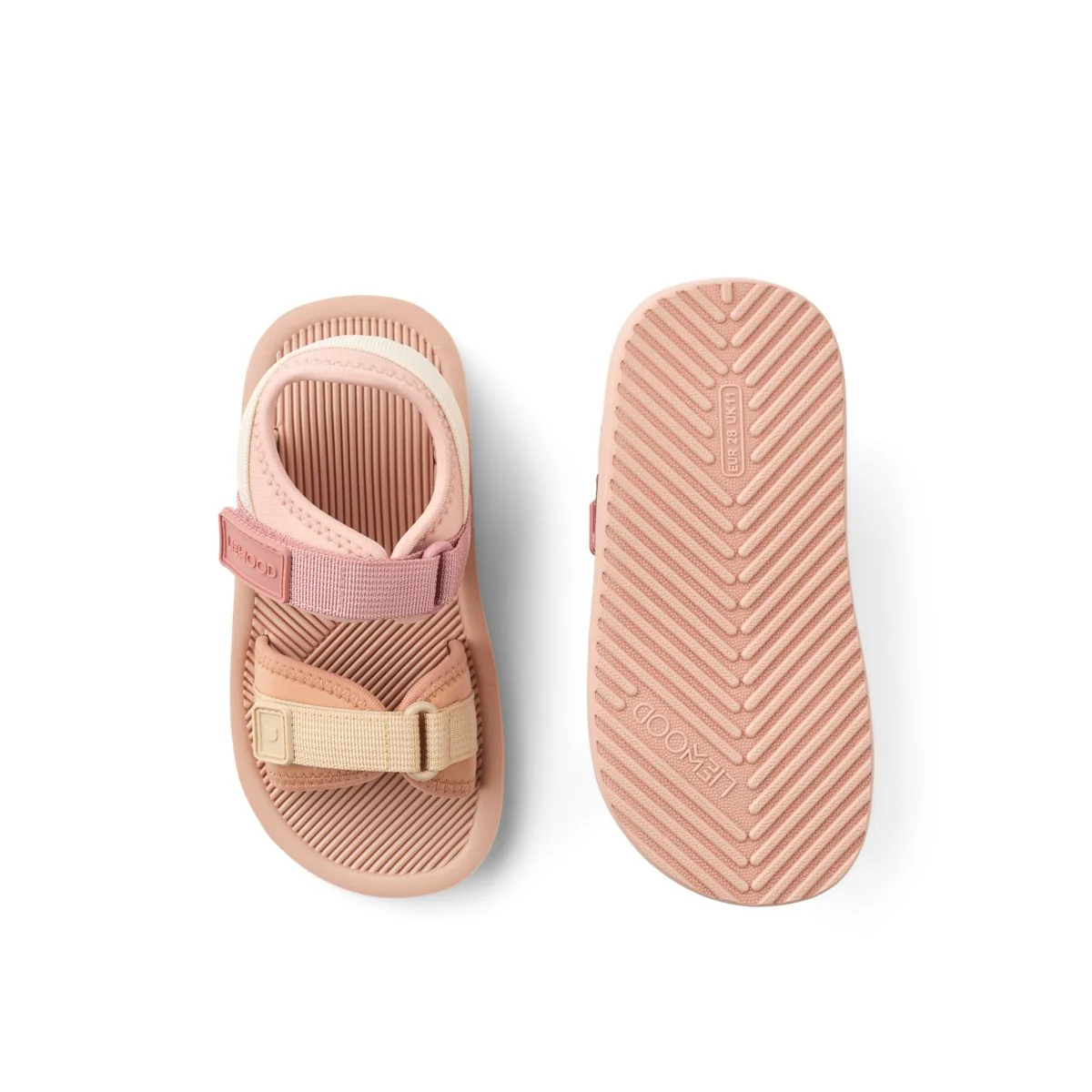 Monty strap Sandals - Tuscany rose multi mix - Image 2
