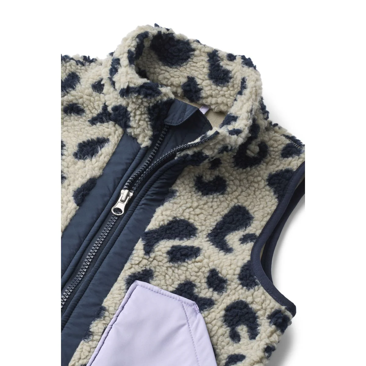 Noam Pile Vest - Mega leo / Mist mix - Image 3