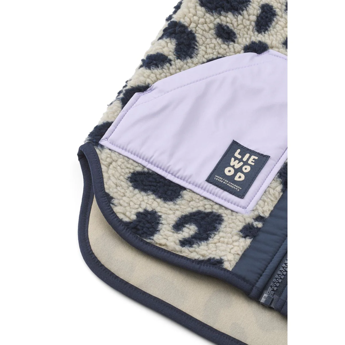 Noam Pile Vest - Mega leo / Mist mix - Image 4