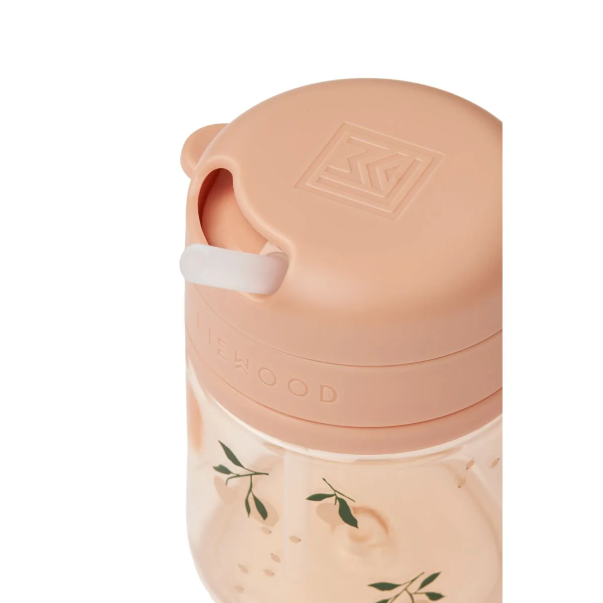 Pavia Tritan Straw Cup 280 ml - Peach / Sea shell - Image 4