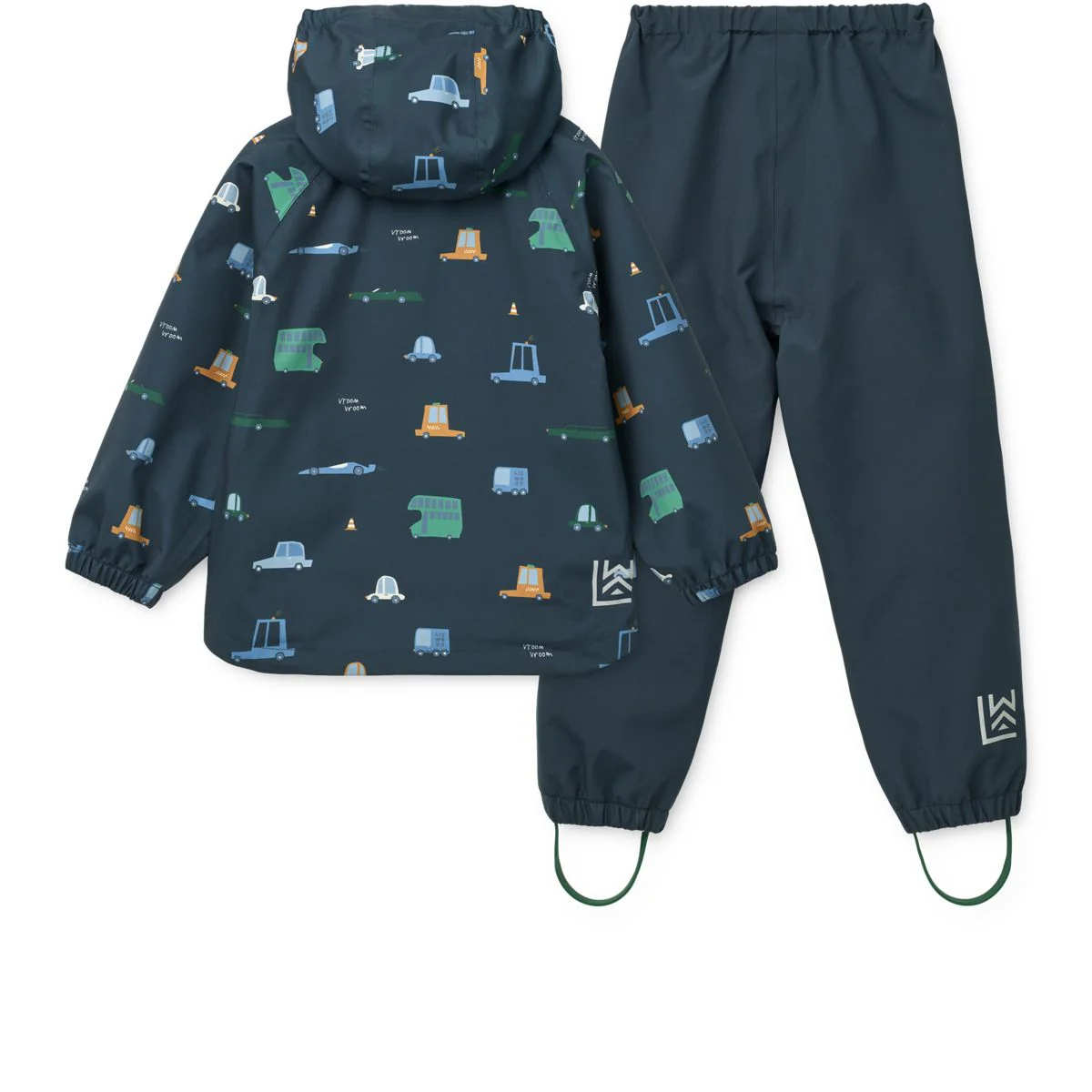 Pedia Rainwear Set - Cars / Classic navy - Image 2