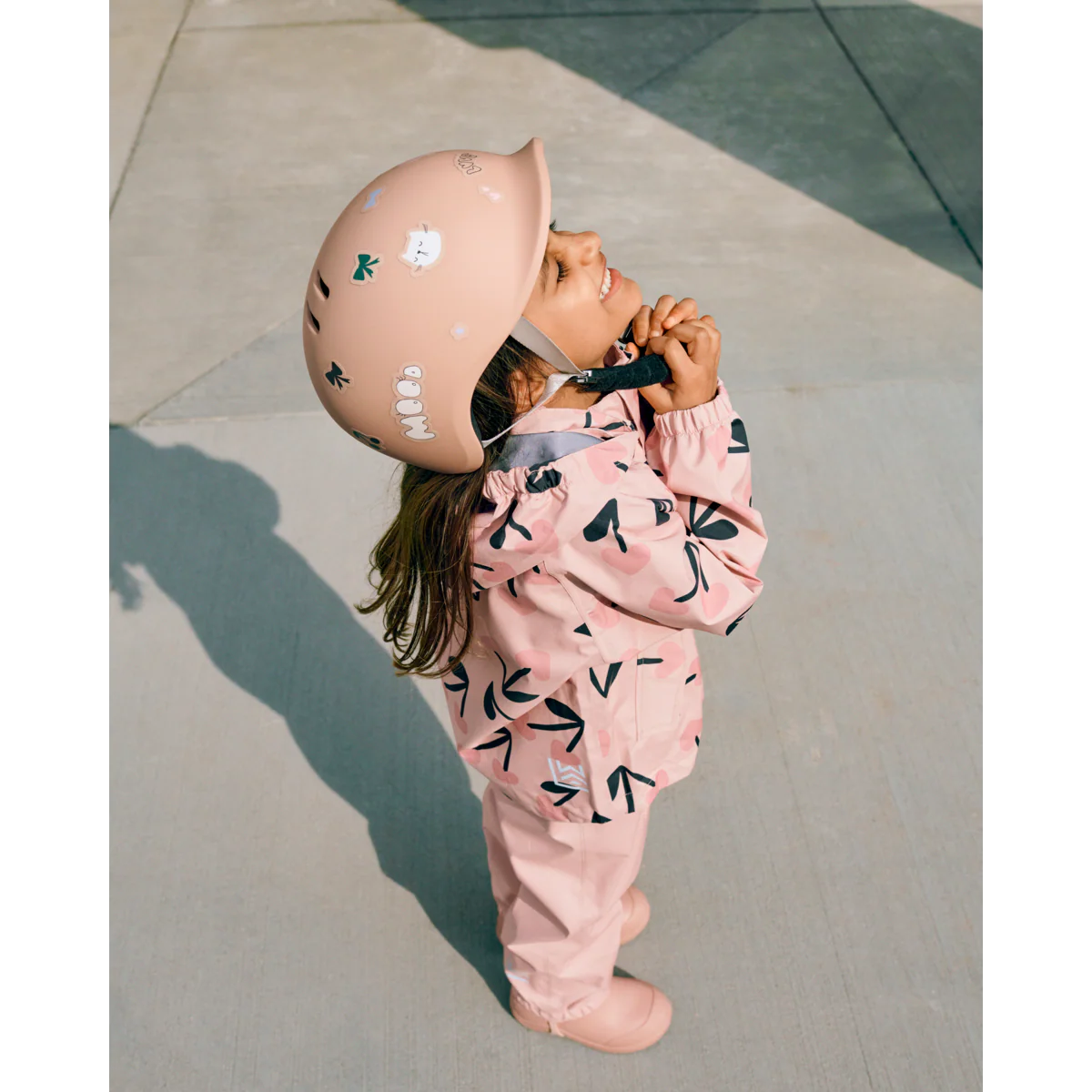 Pedia Rainwear Set - mega cherry heart/ Rosey mix - Image 11