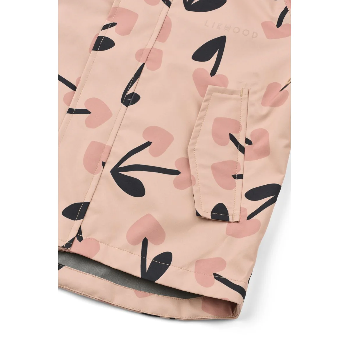 Pedia Rainwear Set - mega cherry heart/ Rosey mix - Image 6