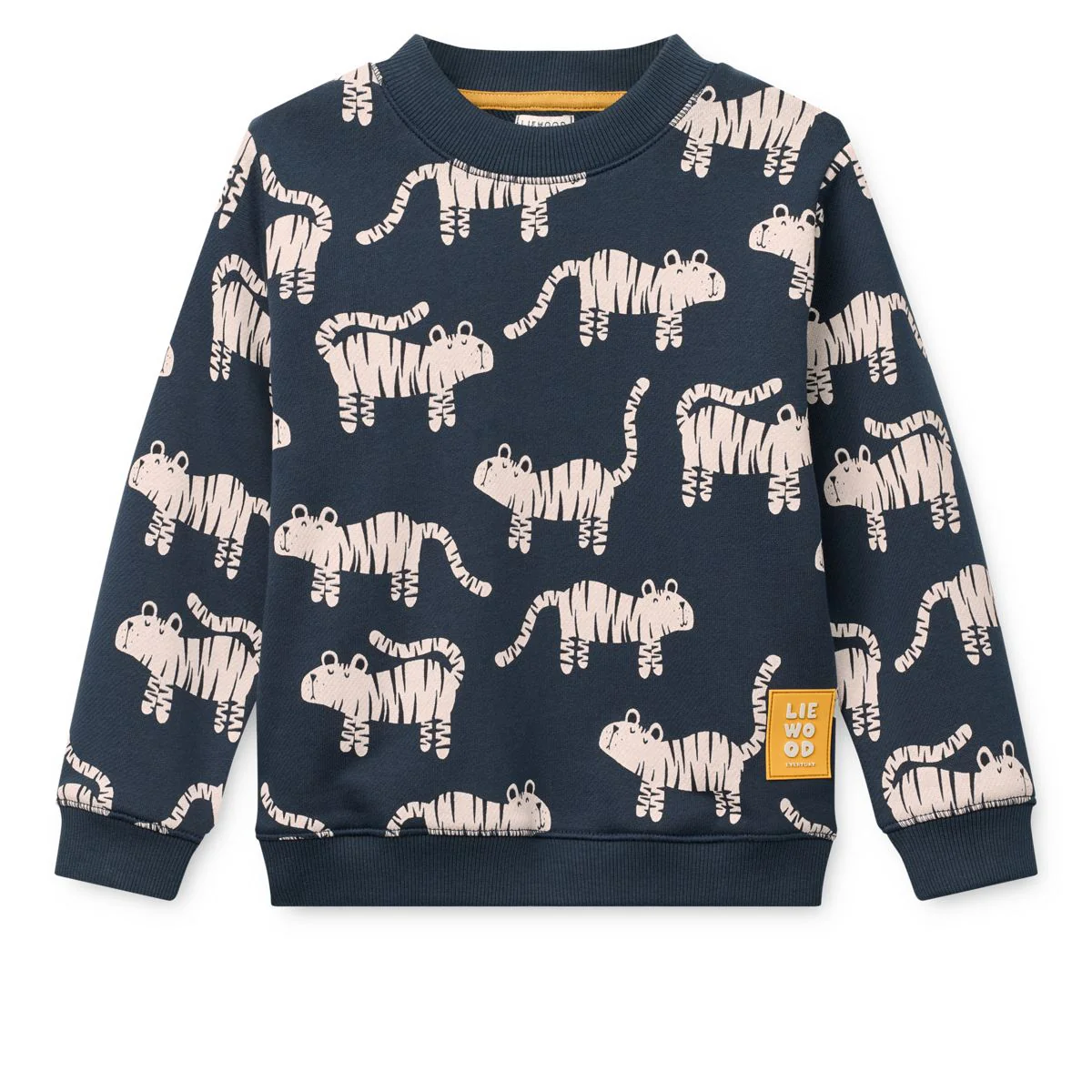 RIDLEY Printed Sweatshirt - Tiger / Classic navy
