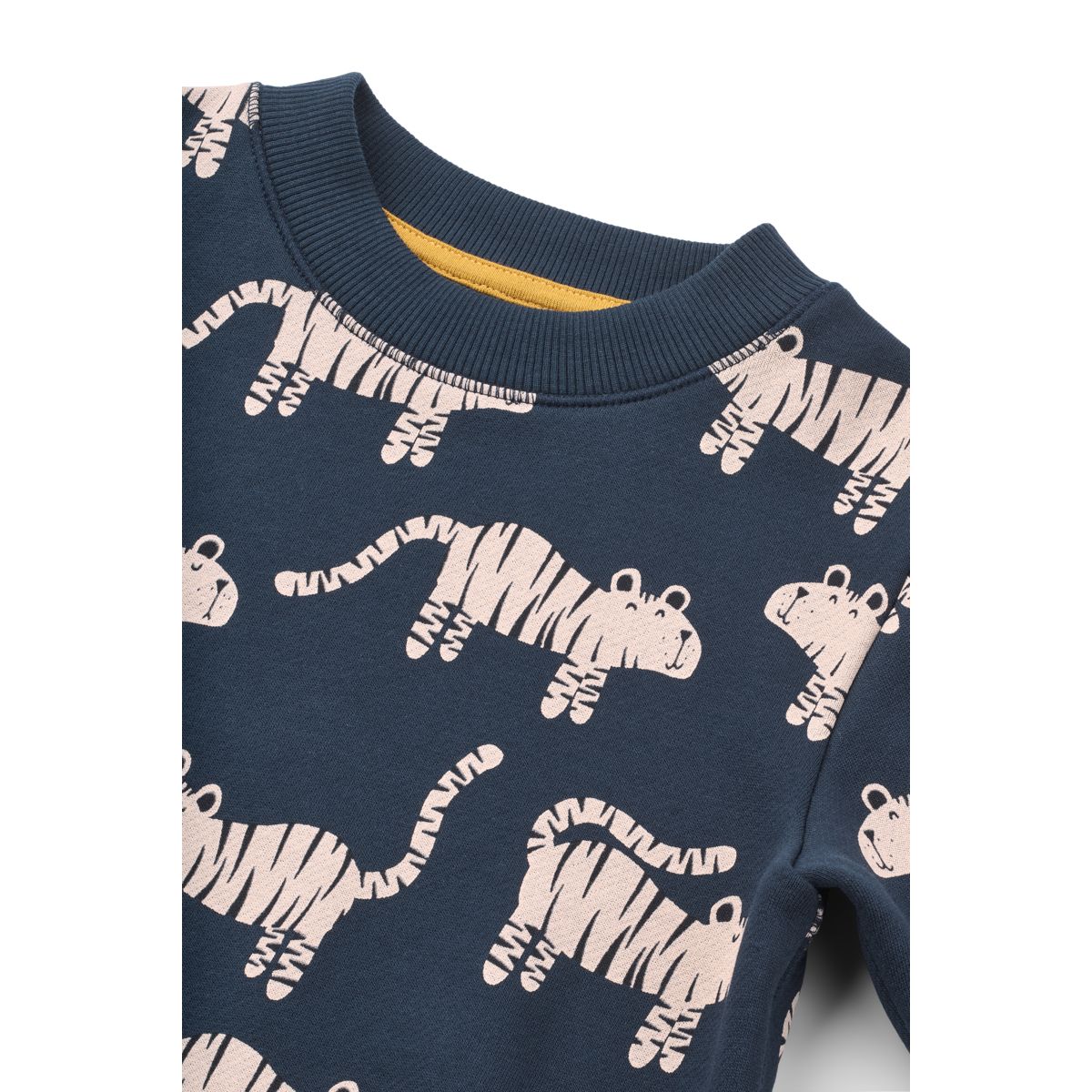 RIDLEY Printed Sweatshirt - Tiger / Classic navy - Image 3
