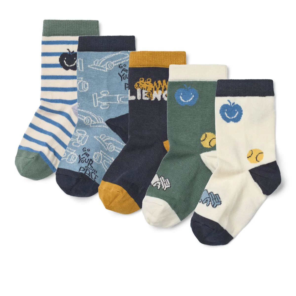 Silas Socks 5-Pack - Play mix