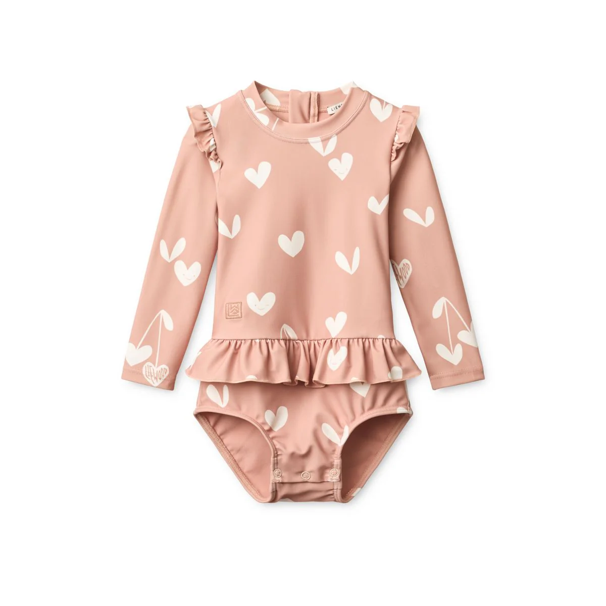 Sille baby printed swimsuit - Sweethearts / Pale tuscany