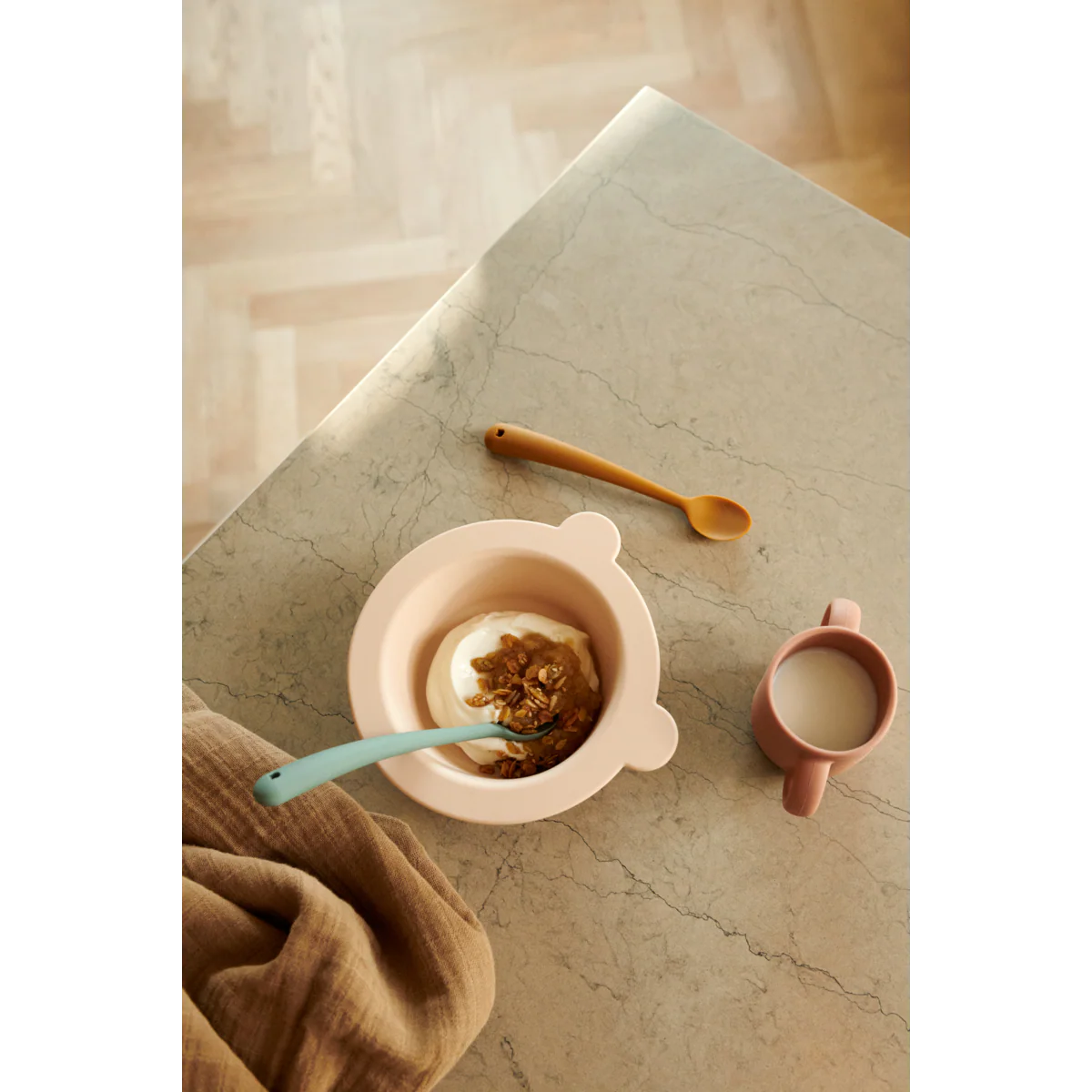 Siv Feeding Spoon 4 Pack - Blue multi mix - Image 3