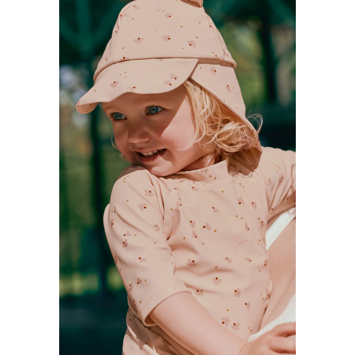 Thor Baby Swim Jumpsuit - Mini Butterfly / Apple blossom - Image 4
