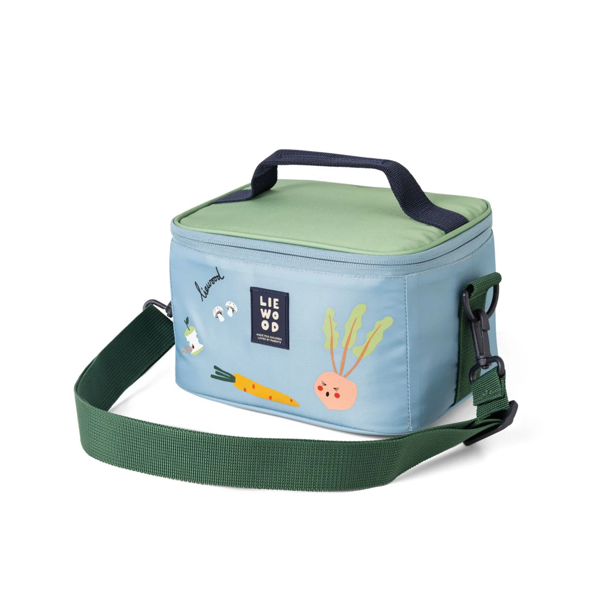 Toby Insulated Lunch Bag - Vegetable Multi mix