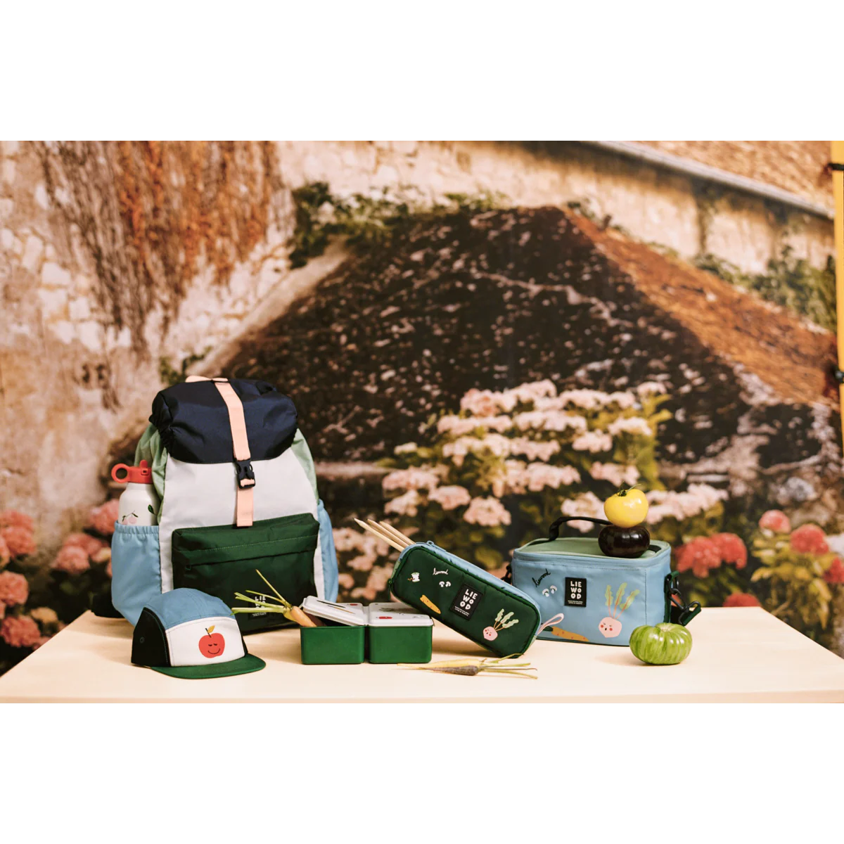 Toby Insulated Lunch Bag - Vegetable Multi mix - Image 4